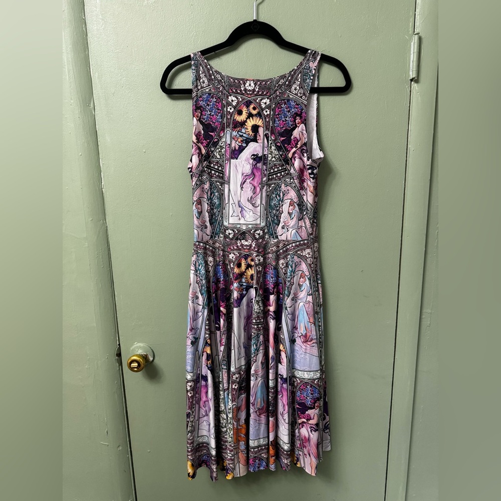 Blackmilk four seasons  Art Nouveau Midi Dress - Picture 9 of 10